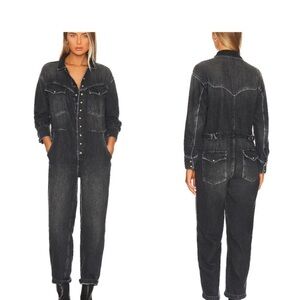 NWT Free People x Care FP Townes Jumpsuit in Black M